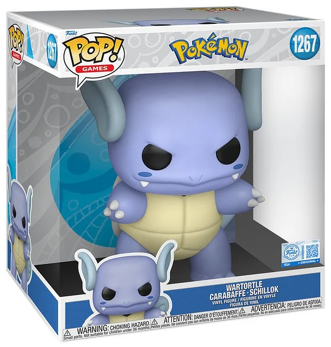 FUNKO BIG 25cm Pokemon Wartortle 1267