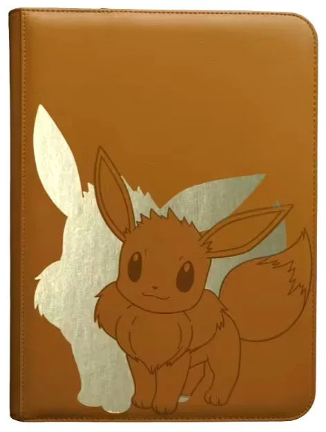 ULTRA PRO Portafolio de 9 bolsillos Zippered Pokemon Elite Series Eevee
