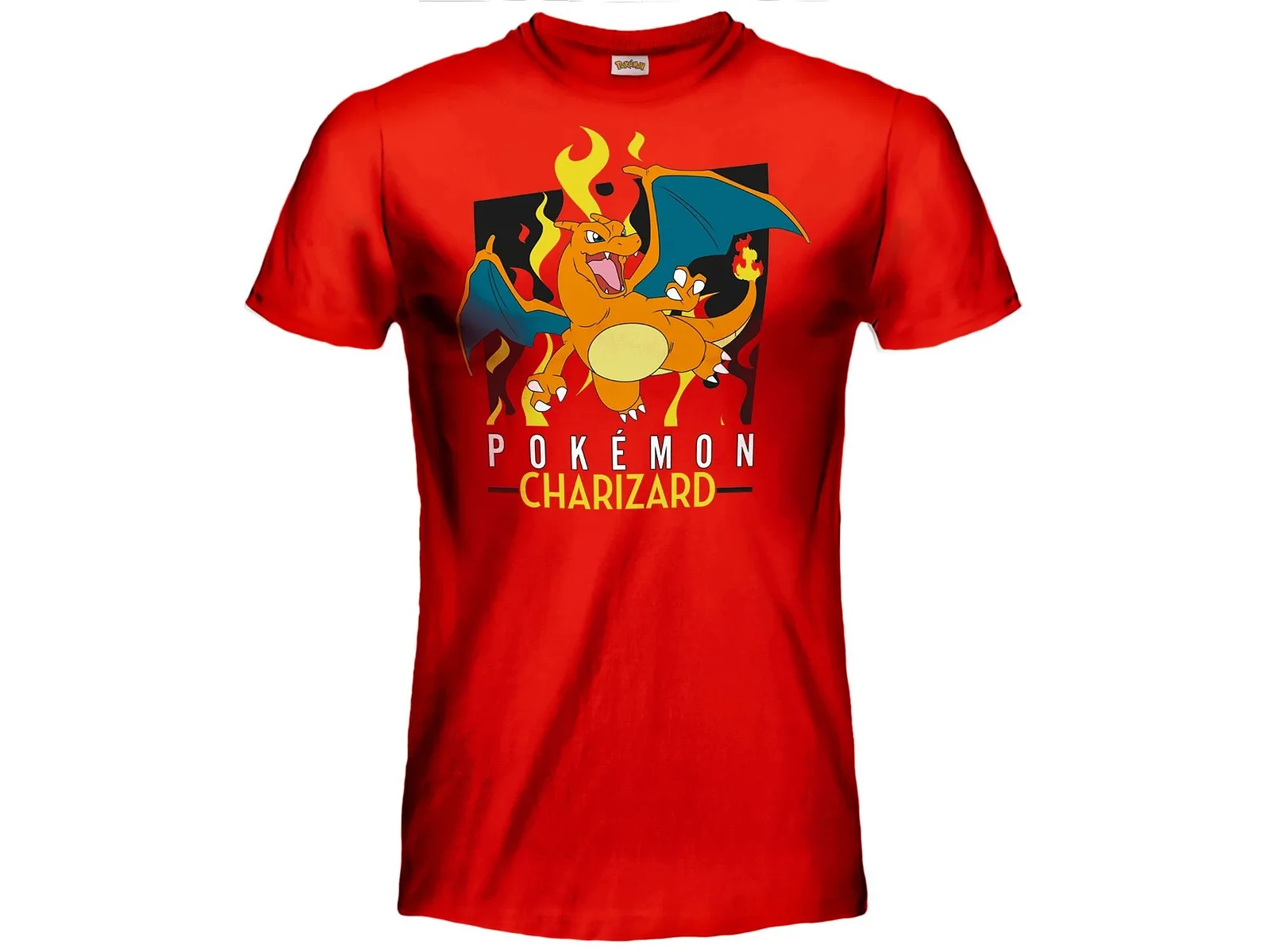 T-Shirt Pokemon - Charizard Red 5/6