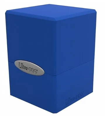 ULTRA PRO - Deck Box 100+ Satin Cube - Pacific Blue