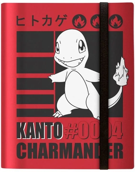 ULTRA PRO - Album 9-Pocket PRO-Binder Pokemon - Charmander