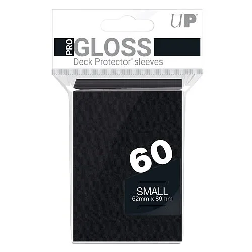 ULTRA PRO - 60 Bustine Small Pro Gloss Black