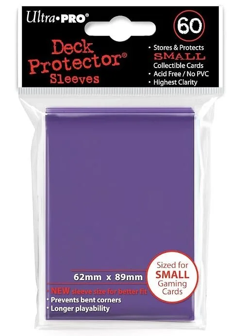 ULTRA PRO - 60 Bustine Small Pro Gloss Purple