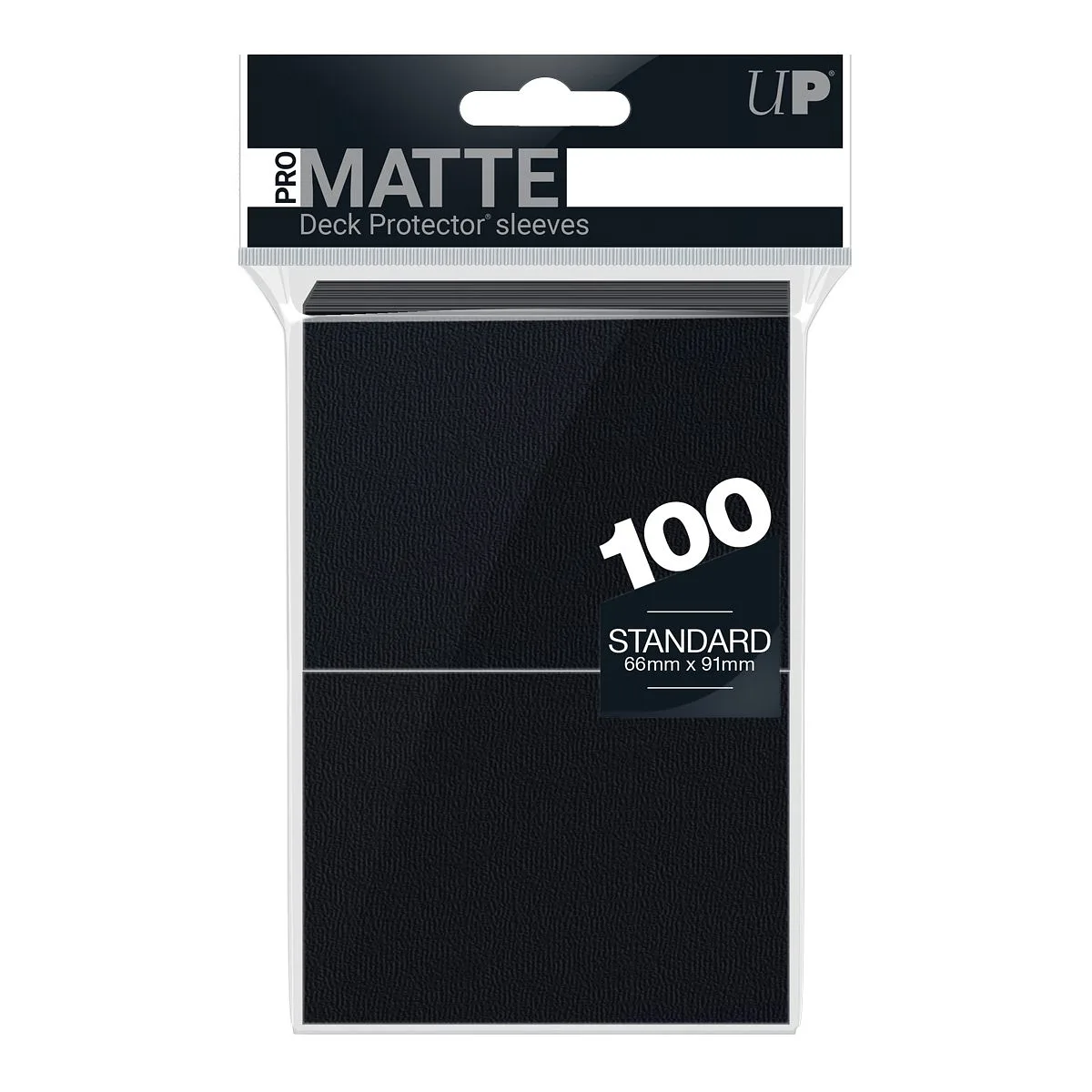 ULTRA PRO 100 Deck Protector Sleeves PRO-Matte Standard - Black