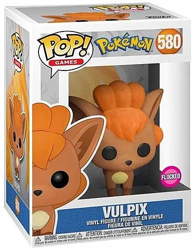 FUNKO POPS Pokemon Vulpix Flocked 580