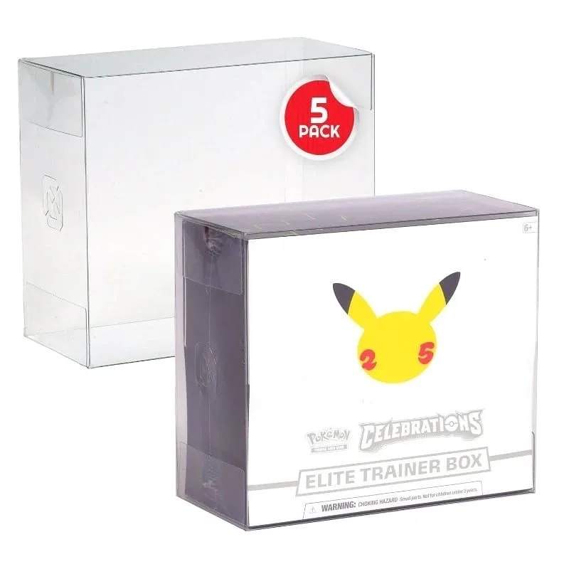 EVORETRO - Protégeur de cartes Pokemon ETB 5pz