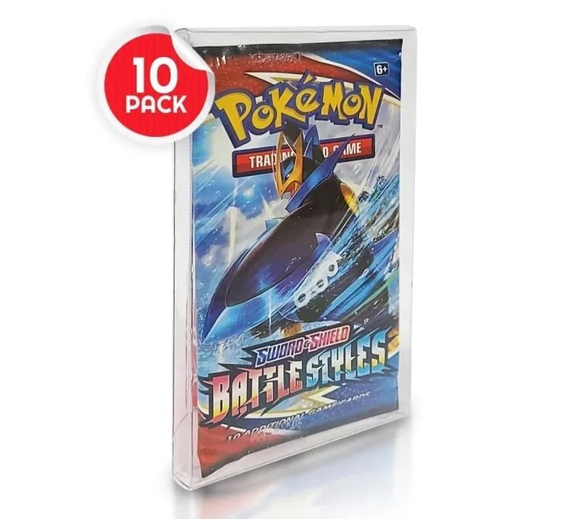 EVORETRO - Protection PET Boosters Pokemon 10 unités