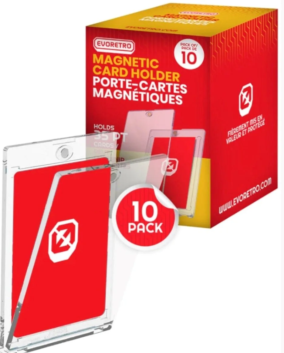 EVORETRO - Magnetkartenhalter 35 Pt 10 pz