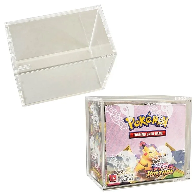 EVORETRO - Protégeur Acrylique Magnétique de Protection 36 Boosters Pokemon 1pz