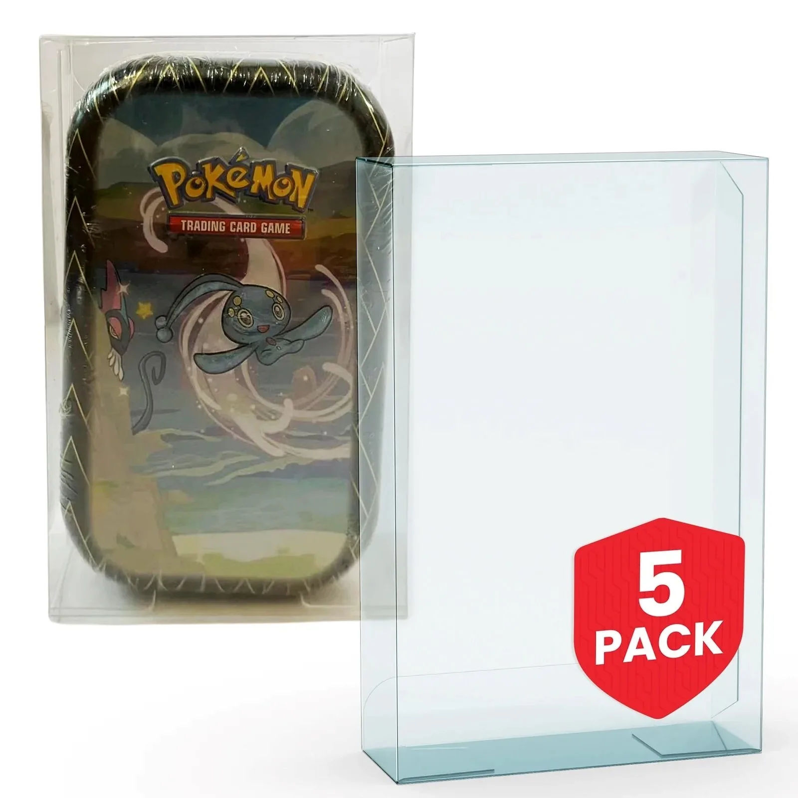 EVORETRO - PET Protector Mini Pokébox Pokemon 5pz