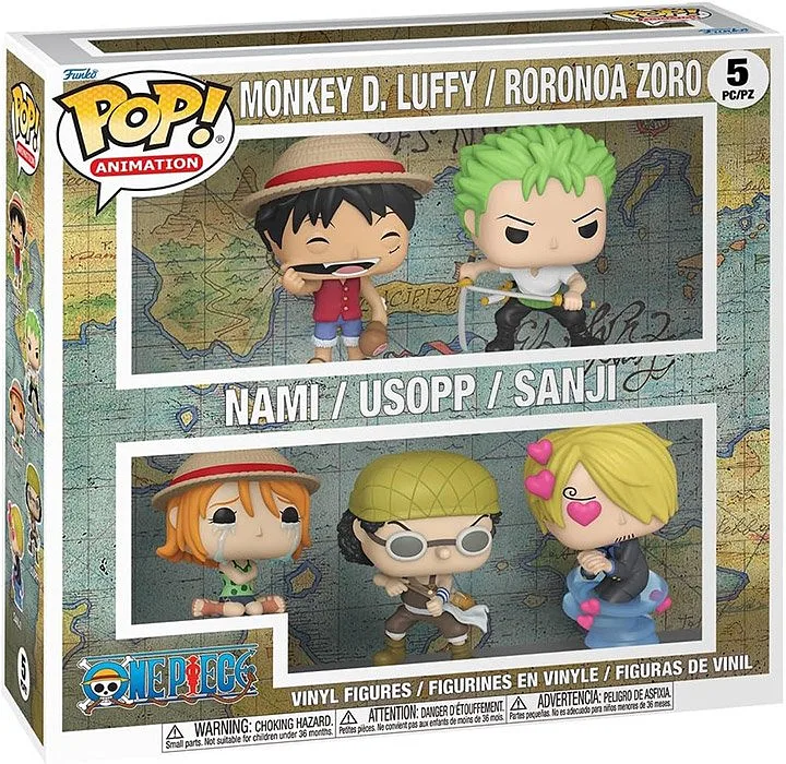 FUNKO POPS One Piece 5 Pack