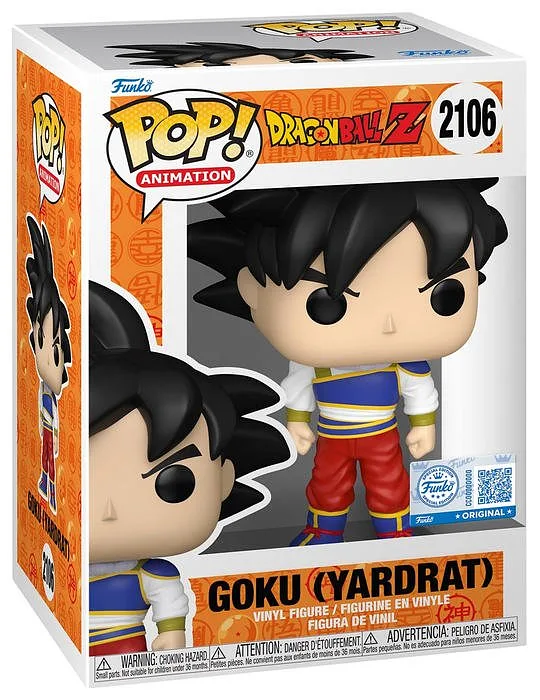 FUNKO POPS Dragon Ball Z Goku (Yardrat) Special Edition 2106
