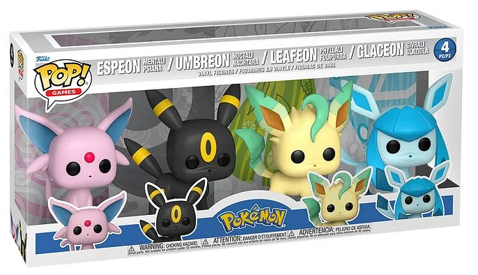FUNKO POPS Pokemon 4 Pack