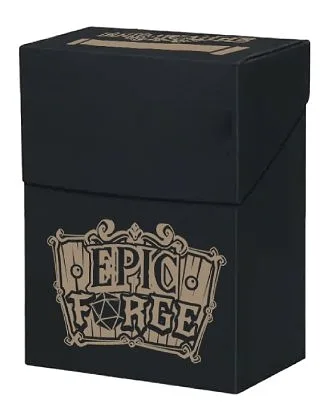 EPIC FORGE Deck Box 80 cards Black/Gold