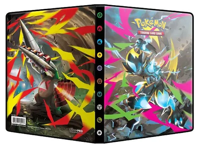 ULTRA PRO Album 4 Tasche Pokemon MEGAEVO Pitch Black