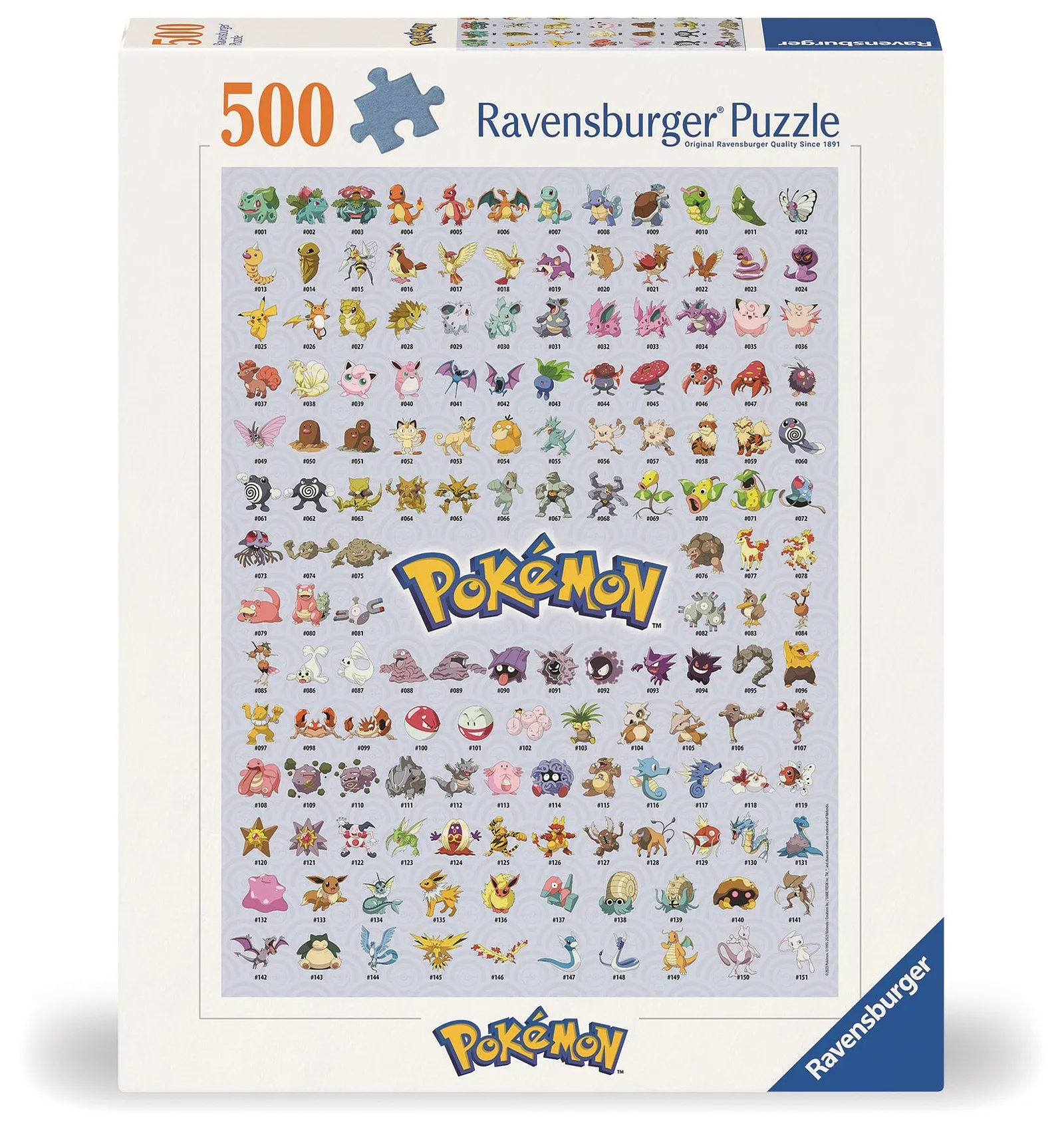 RAVENSBURGER Pokémon 500 pc