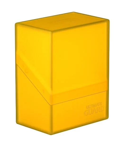 ULTIMATE GUARD Boulder Deck Case 60+ Standard Size Amber