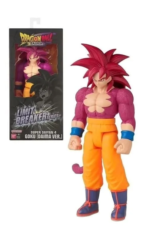 BANDAI RED Dragon Ball: Limit Breaker Series - Goku (Daima) Super Sayan 4 30cm