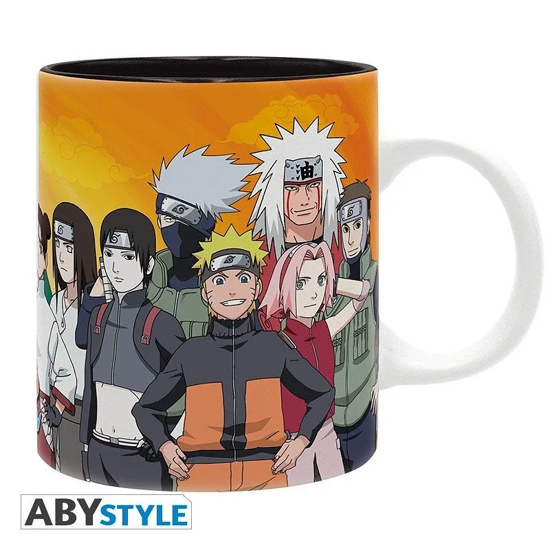 ABYSTYLE NARUTO SHIPPUDEN - Tazza 320 ml: "Konoha Ninjas"