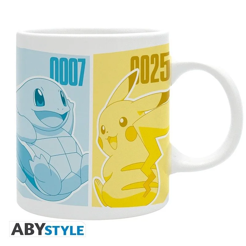 ABYSTYLE POKEMON - Tasse 320 ml : "Pikachu & Kanto Starters"