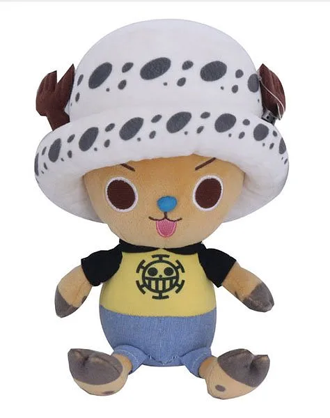 Peluche One Piece Chopper x Trafalgar Law 20cm