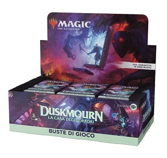 Magic: The Gathering - Duskmourn House Of Horrors Play Booster Display (36 boosters) - ITA
