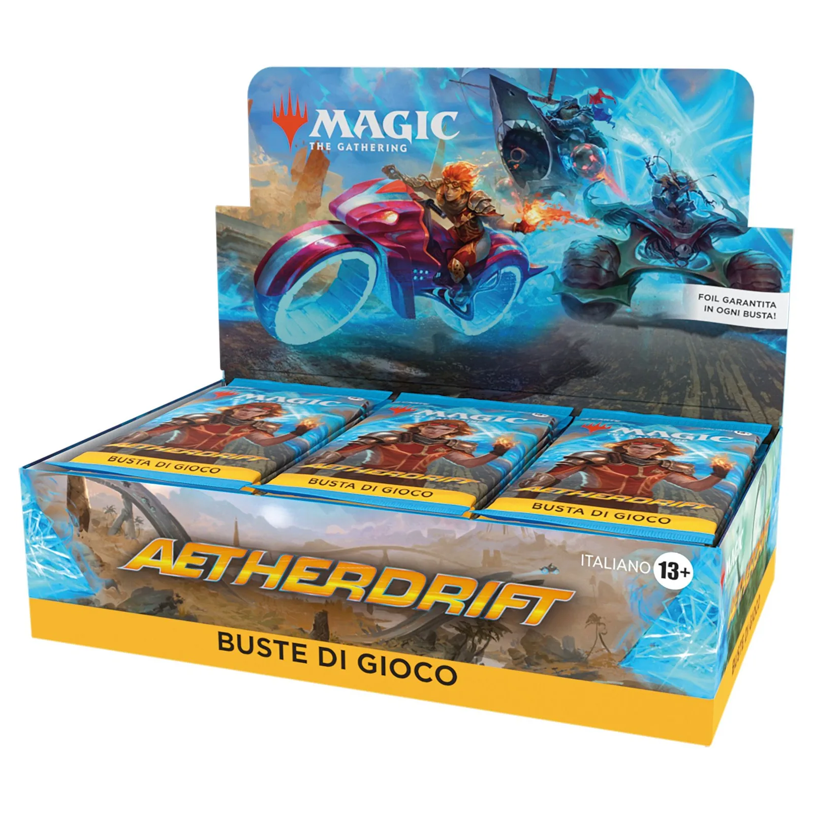 Magic: The Gathering - Aetherdrift Play Booster Display (30 buste) - ITA
