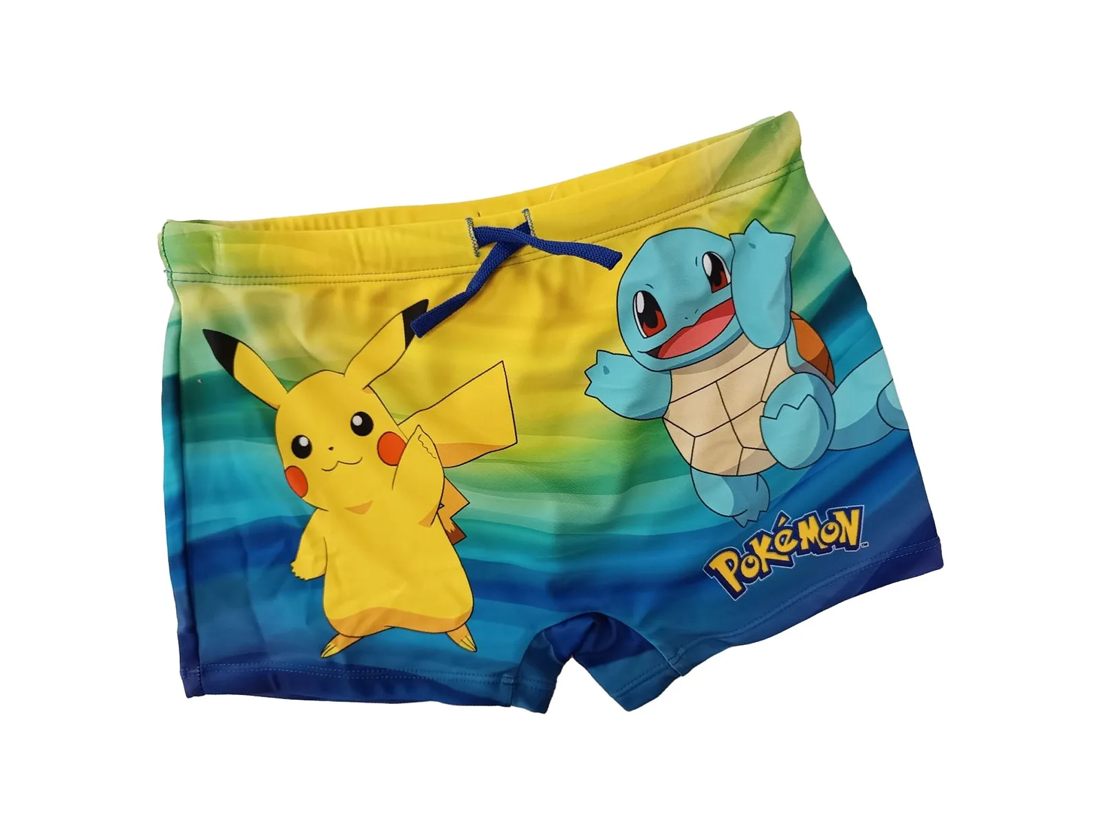 DG-PKMN-723C - POKEMON: COSTUME DA BAGNO BOXER PIKACHU & SQUIRTLE 10 ANNI (140cm)