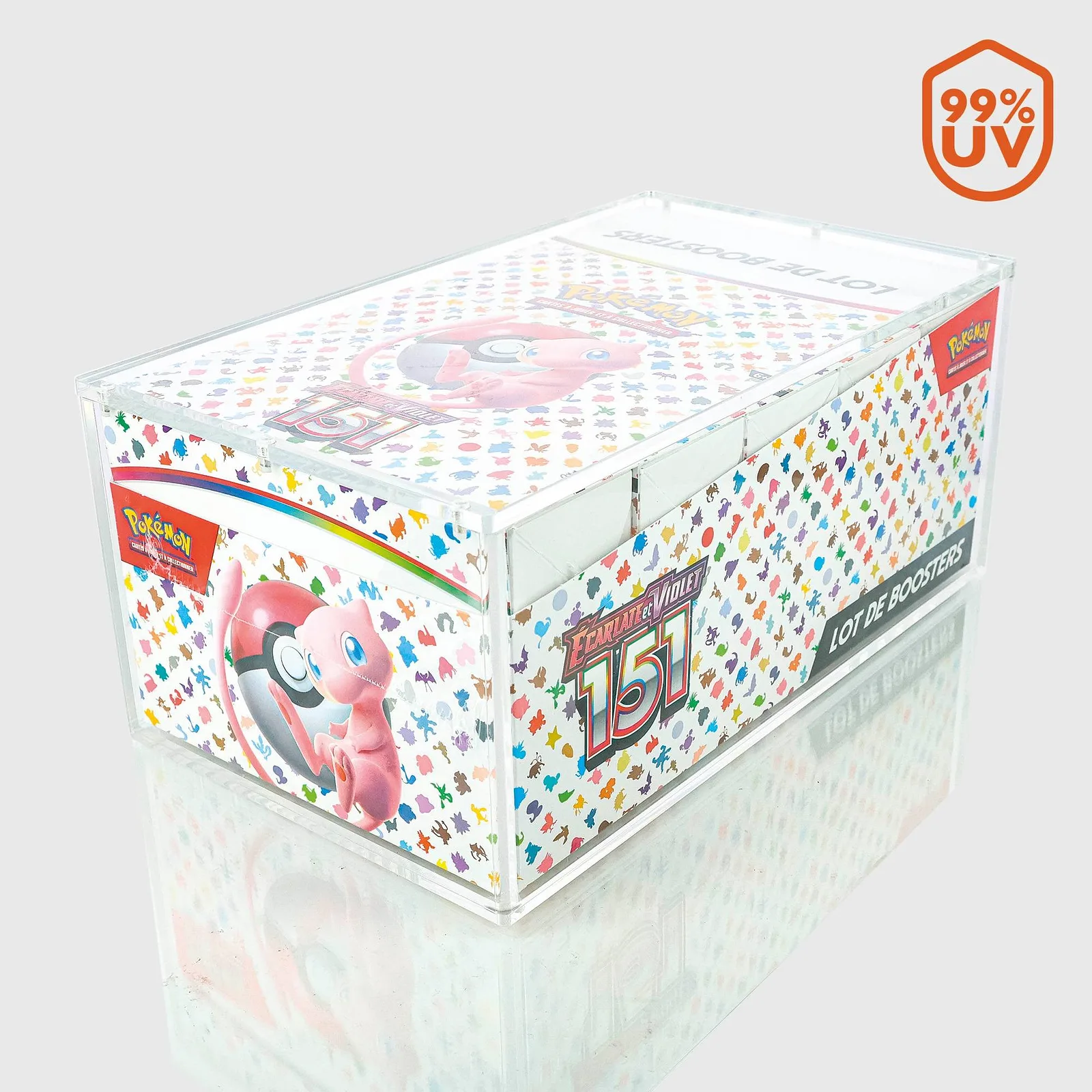 PHOENIX SHIELD Acrylic Case Pokemon Bundle Display