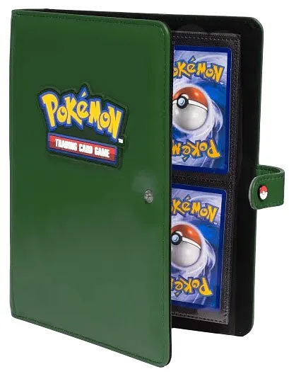 ULTRA PRO Album 4 Tasche Pokemon Premium Snap Binder Green