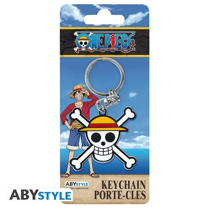 Portachiavi One Piece Skull Monkey D.Luffy