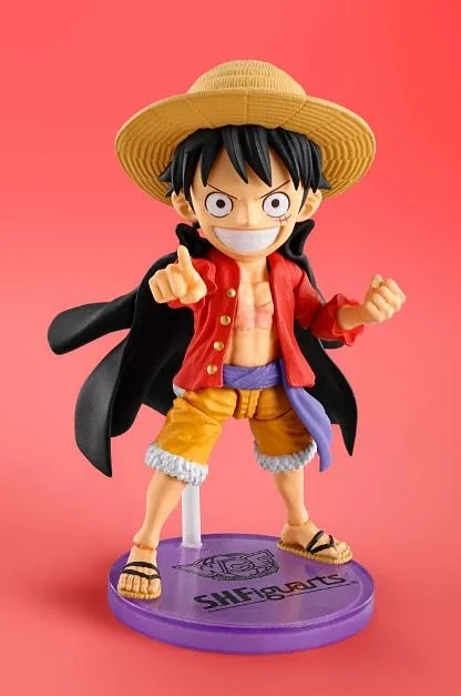 BANDAI - 100479 - One Piece Monkay D. Luffy WCF X S.H. Figuarts Figure