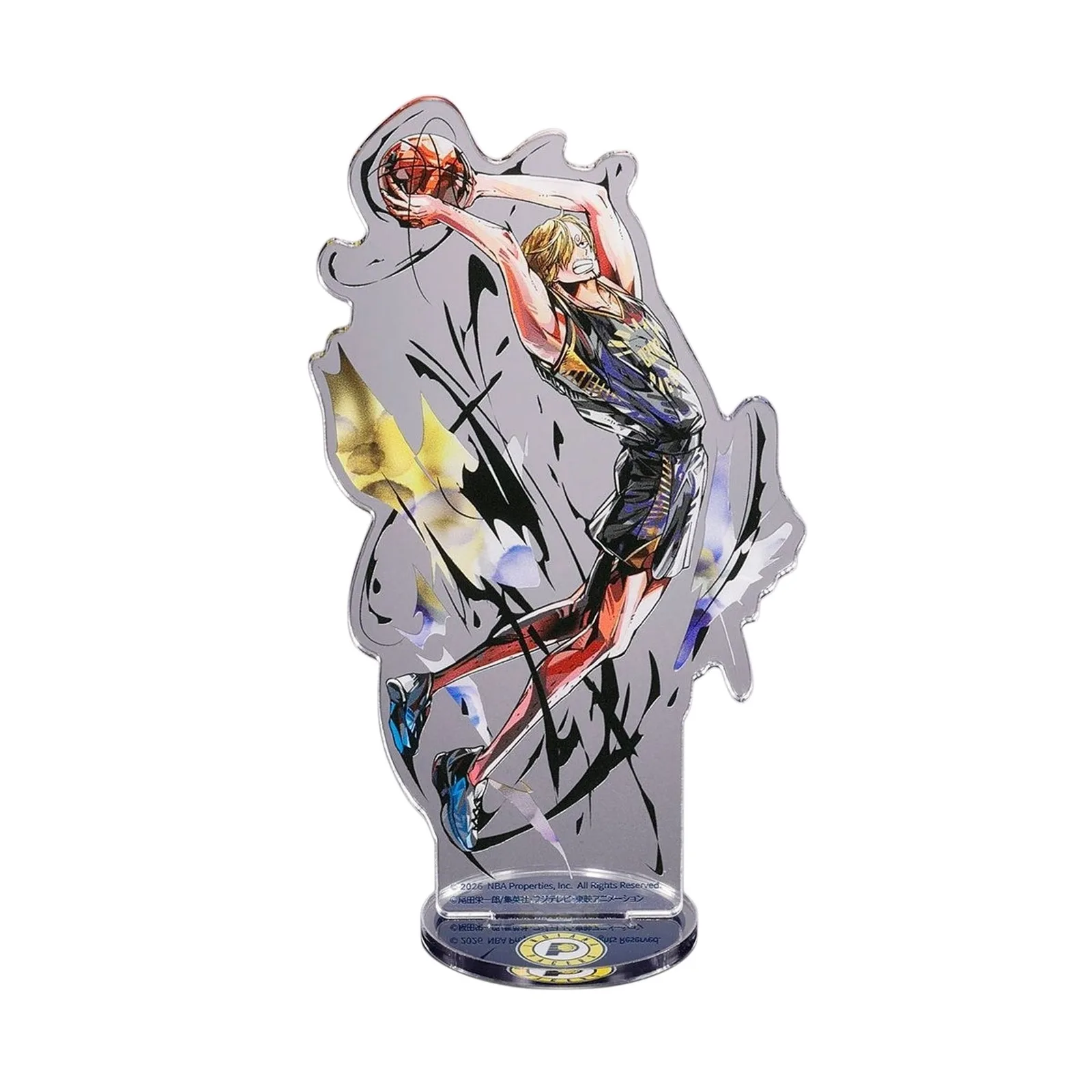 ONE PIECE x NBA: Acrylic Stand - Sanji x Indiana Pacers (Prodotto da collezione)