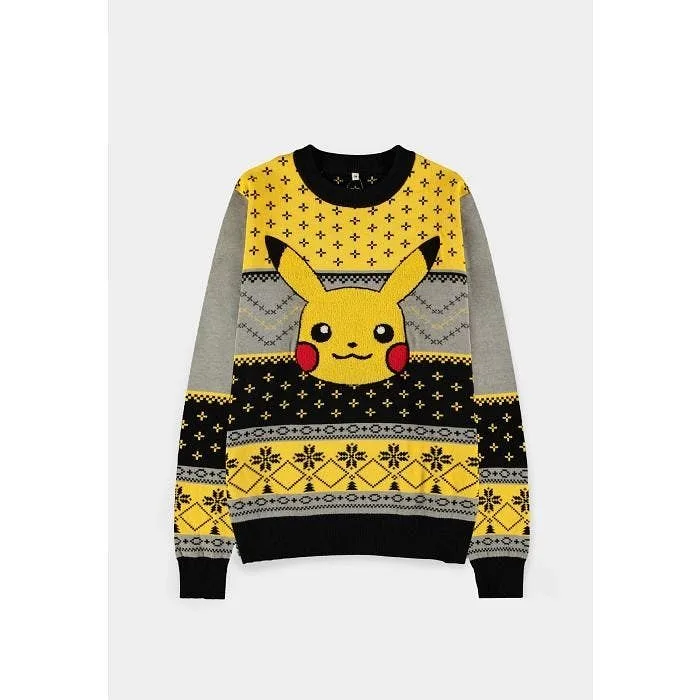 DIFUZED POKEMON - MAGLIONE PIKACHU JUMPER (L)