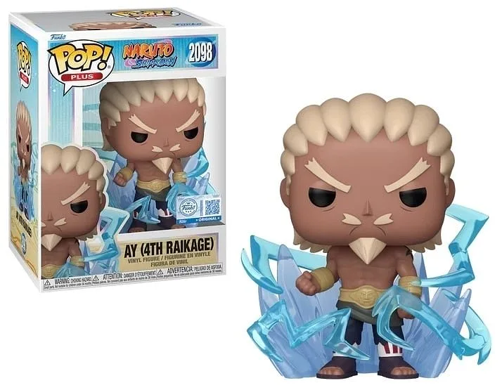 FUNKO POP Animation: Naruto Shippuden - 2098 Ay (4Th Raikage) With Chase (Exclusive) 9cm