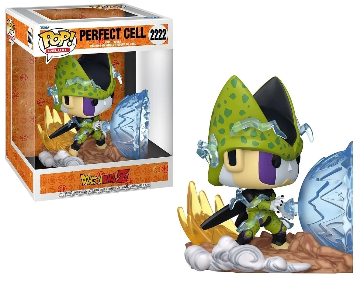 FUNKO POP Deluxe Animation: Dragon Ball Z - 2222 Perfect Cell (Vs Gohan) REPRINT 09/26