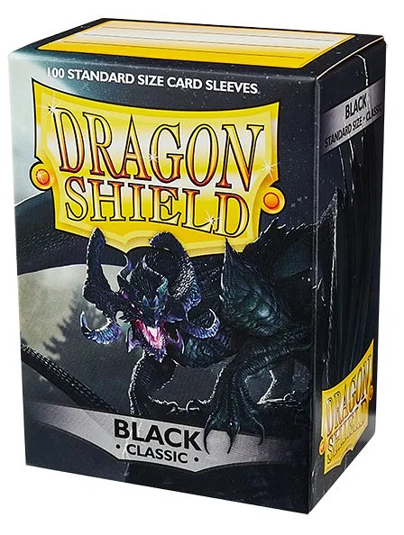 DRAGON SHIELD Bustine Standard Black 100pz