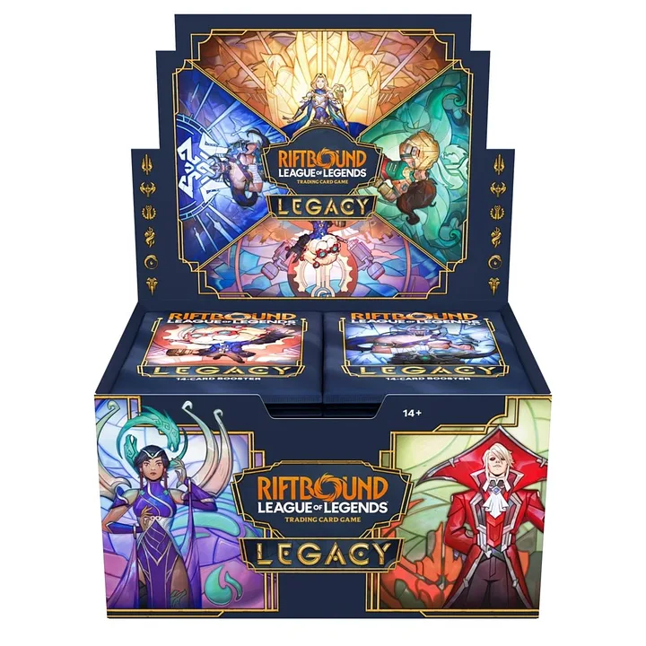 Riftbound: League of Legends TCG - Legacy Booster Display (24 boosters) - ENG (produit en allocation)