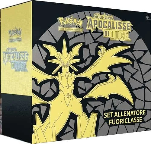 POKEMON Set Allenatore Fuoriclasse Sole e Luna Apocalisse di Luce