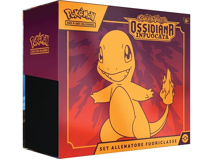 POKEMON - SV03 Coffret Dresseur d'Élite Écarlate et Violet Flammes Obsidiennes - ITA