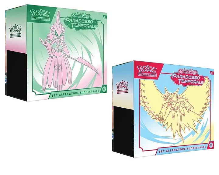 POKEMON - SV04 Coffret Dresseur d'Élite Écarlate et Violet Paradoxe Temporelle - ITA