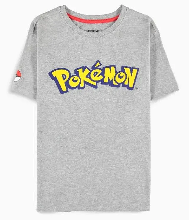T-Shirt Pokemon Logo Donna XL