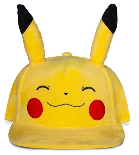 Cap Pokemon Pikachu Souriant Plush