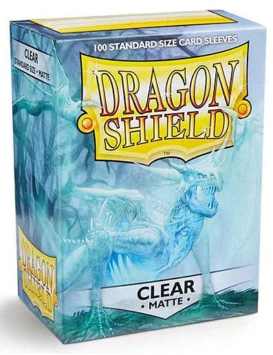 DRAGON SHIELD Bustine Standard Matte Clear 100pz