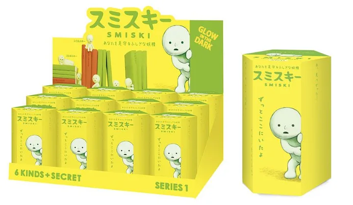 SMISKI Série 1 GLOW 1pz Assortiment