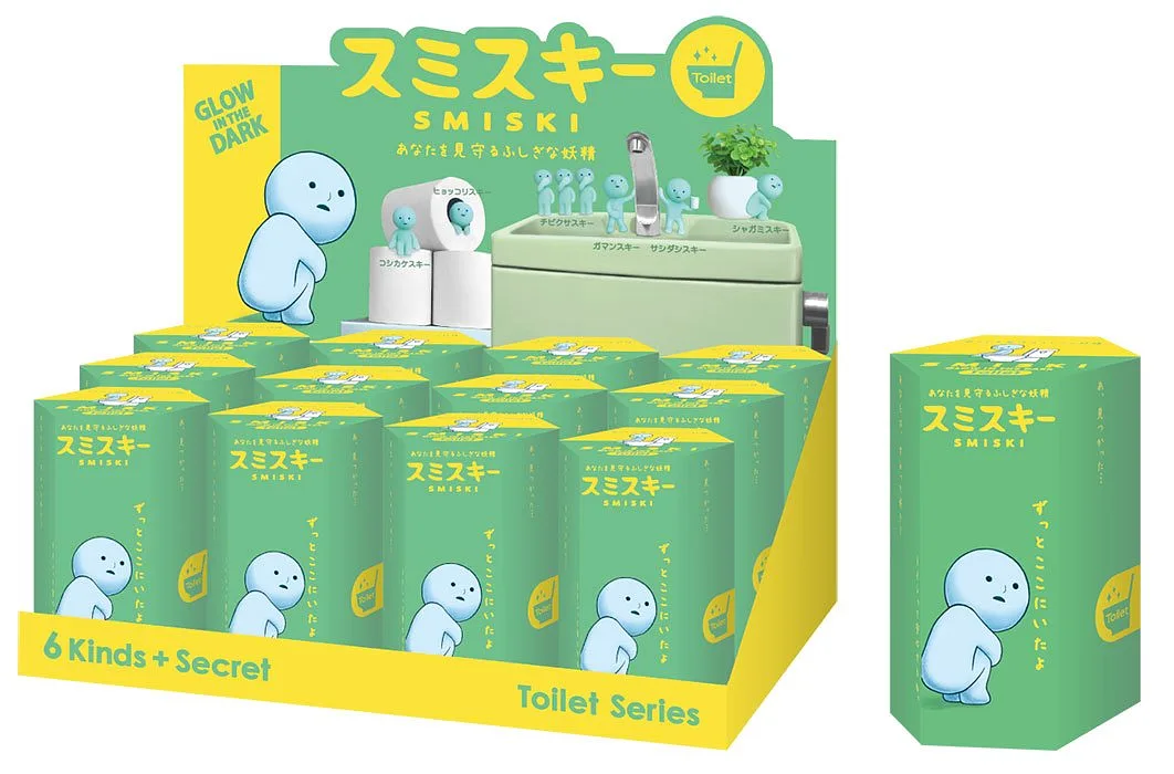 SMISKI Toilet Series GLOW 1pz Assortimento