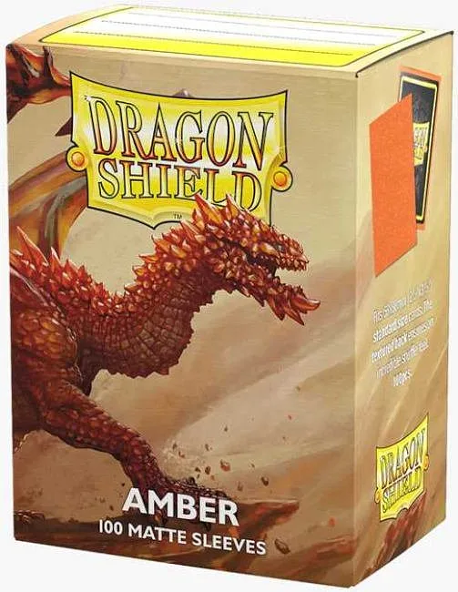 DRAGON SHIELD Bustine Standard Matte Amber 100pz