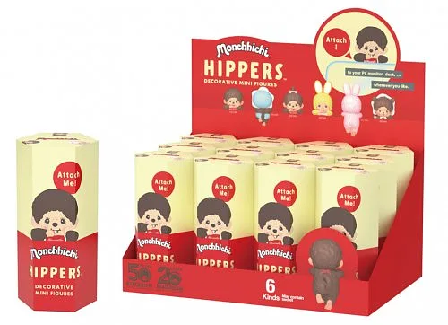SONNY ANGEL Hippers Monchhichi 1pz Assortimento