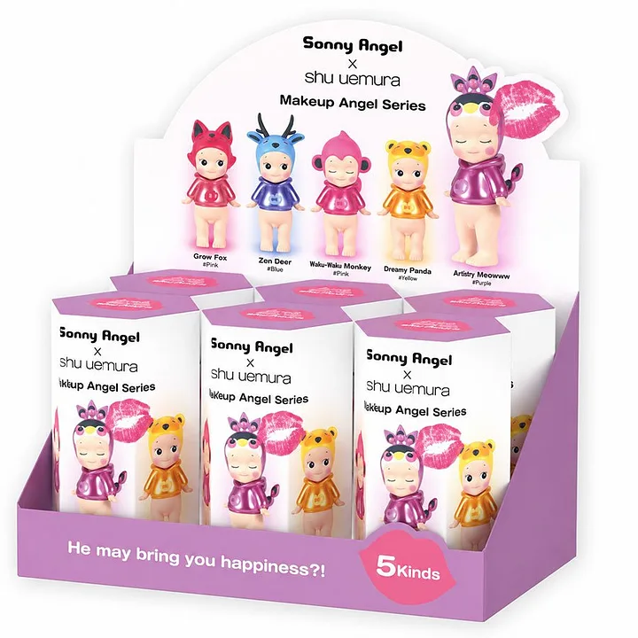 SONNY ANGEL X Shu Uemura Makeup Angel Serie 1pz Assortimento