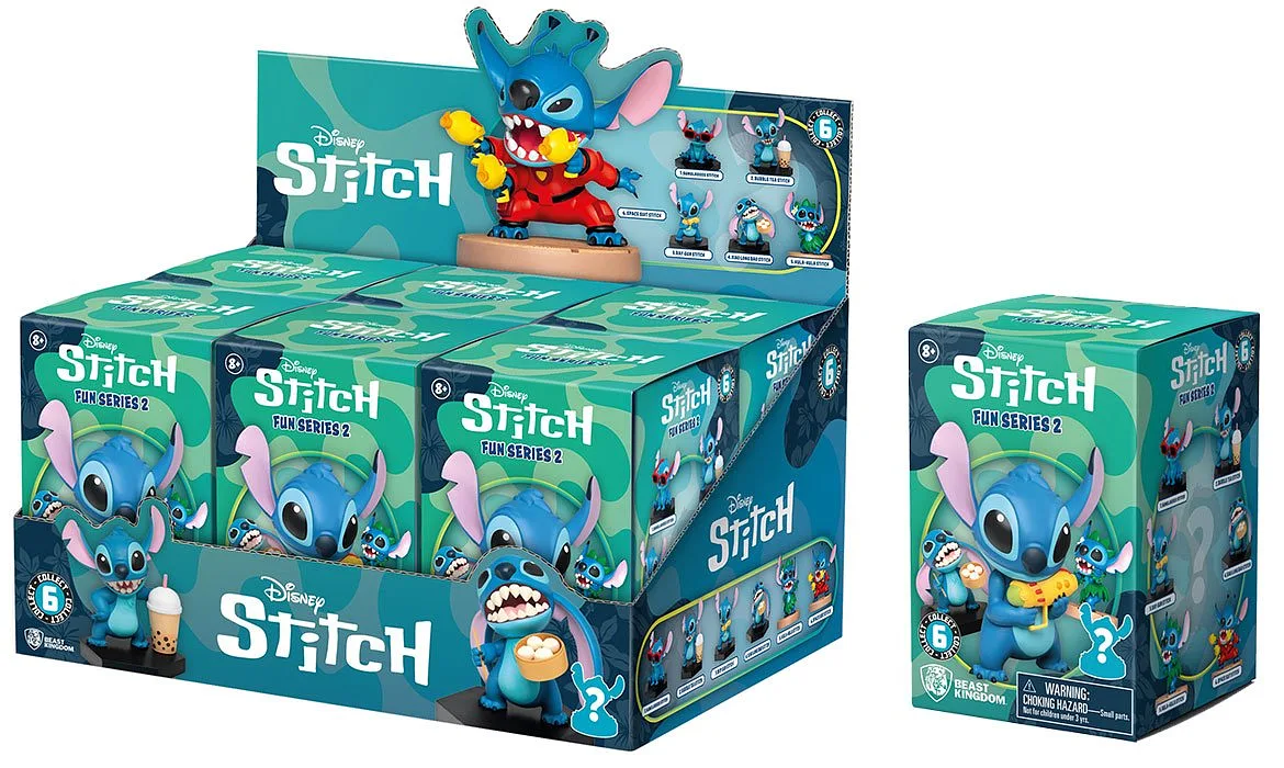 YuMe Hero Box Disney Stitch Fun Series 2 1pz Assortimento